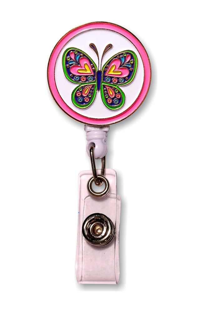 Retractable Enamel Badge Reel