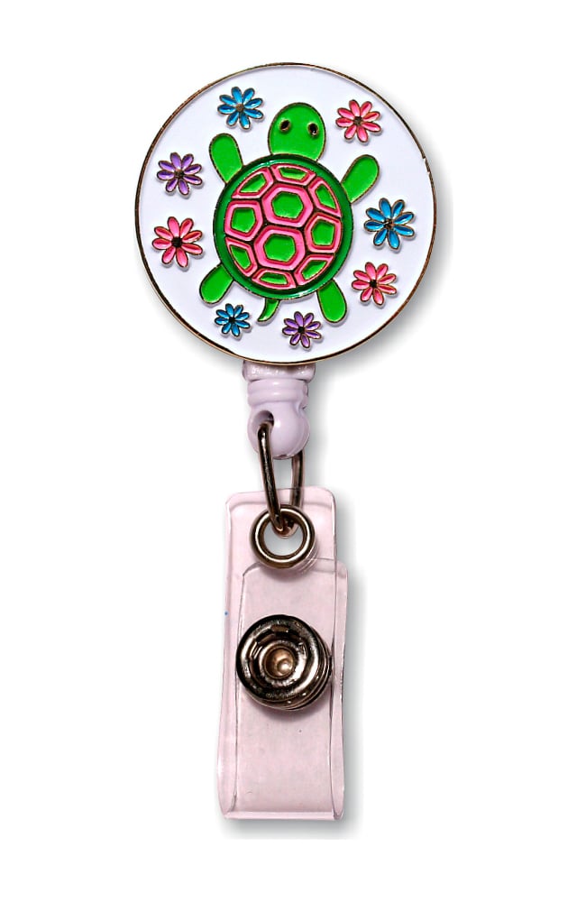 Retractable Enamel Badge Reel