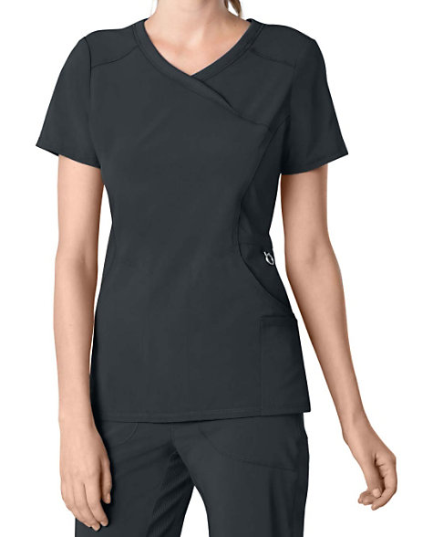 Cherokee Infinity - Mock Wrap Scrub Top