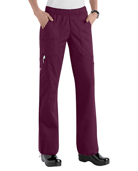 Core Stretch by Cherokee Women's 5 Pocket Comfort Waist Cargo Pant ...