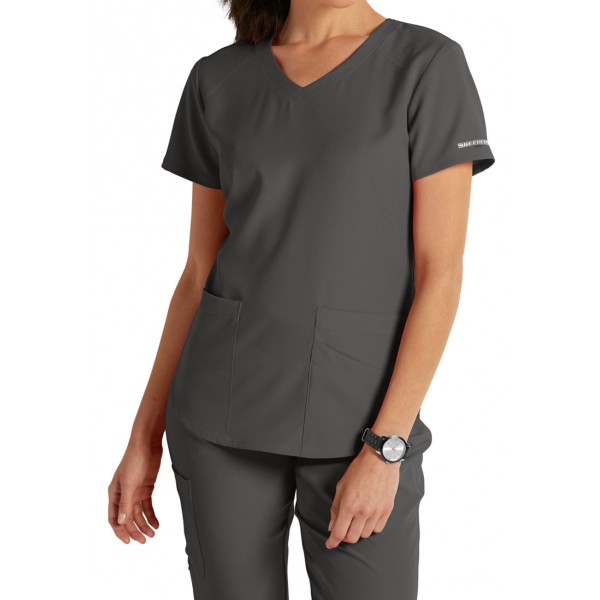 Skechers Vitality 3 Pocket Virtual V-neck Scrub Tops