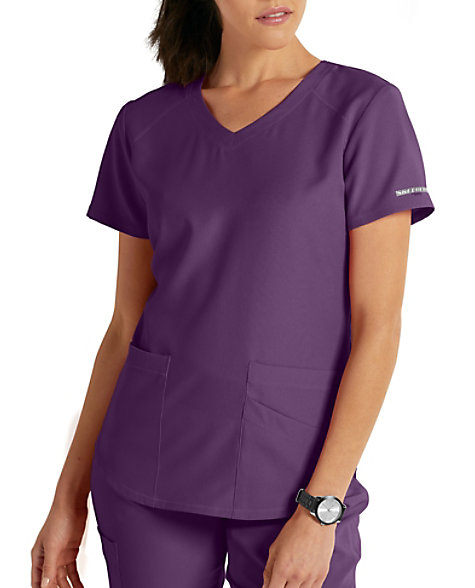 Skechers Vitality 3 Pocket Virtual V-neck Scrub Tops