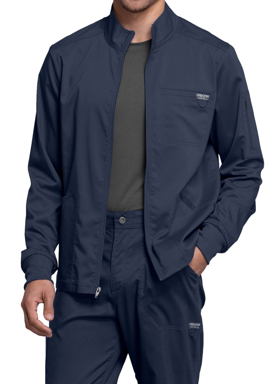 Revolution by Cherokee Men's Full Zip Jacket - Scrubs Direct