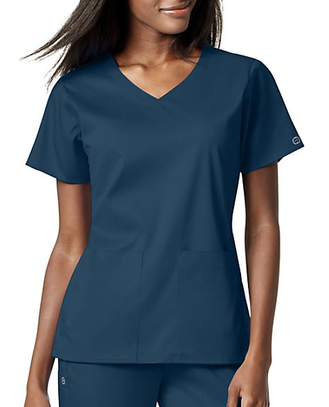 PRO by WonderWink Women's Mock Wrap Top - Scrubs Direct