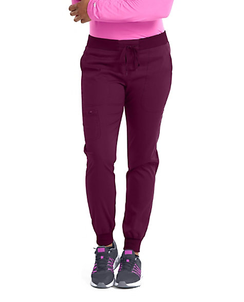 Touch By Med Couture Women S Yoga Jogger Scrub Pant