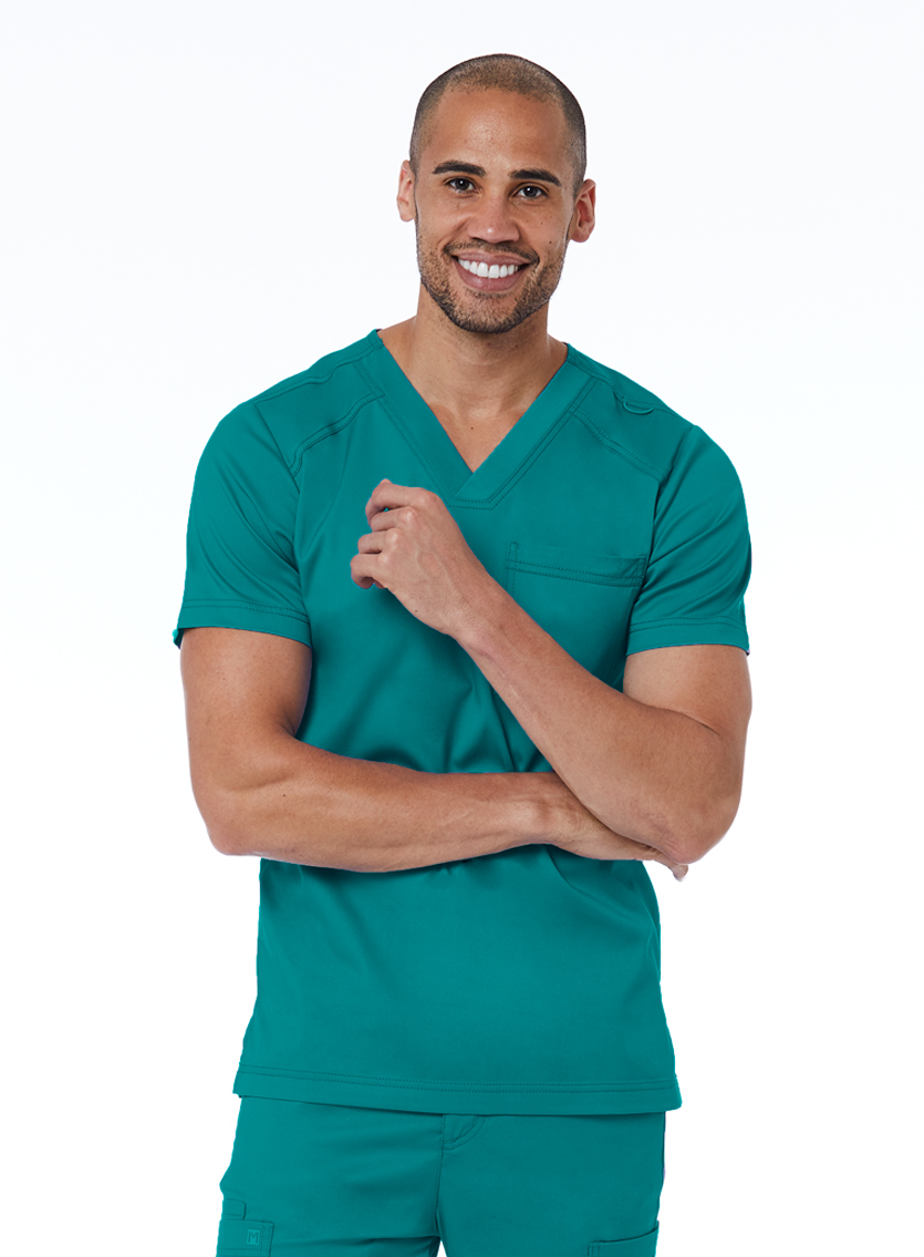 Matrix by Maevn Men's One Pocket V-Neck Scrub Top - Scrubs Direct