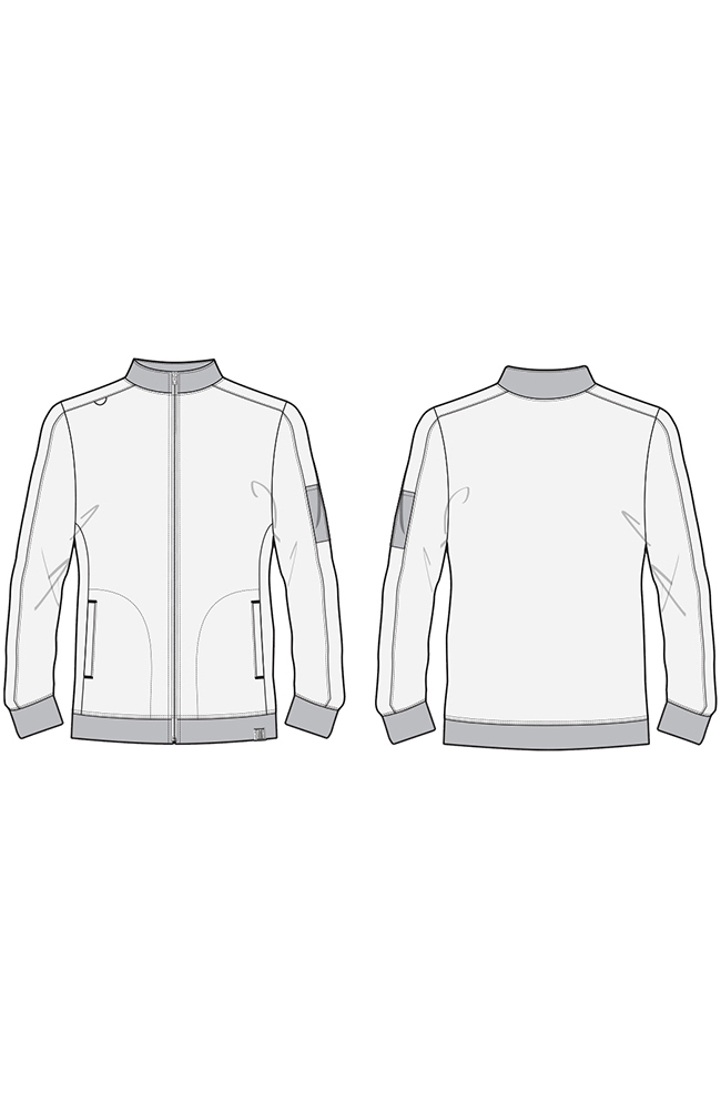 RothWear Men's Zip Front Warm-Up Jacket - Scrubs Direct