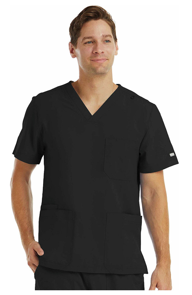 Momentum by Maevn Men's 3 Pocket Scrub Top - Scrubs Direct